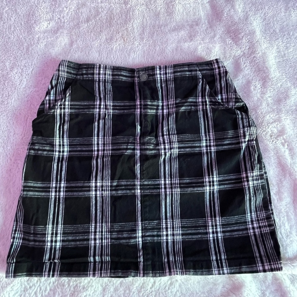 Hollister plaid skirt
